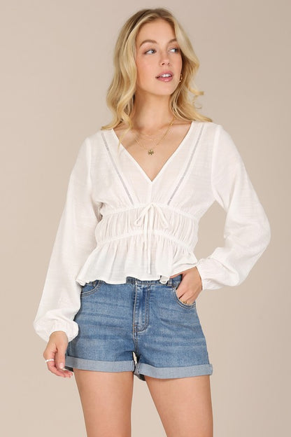 Salty Linen Top